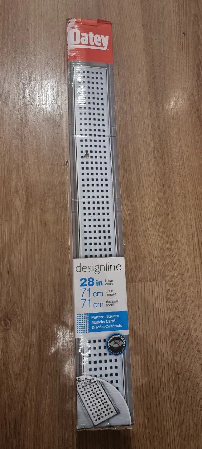 Oatey Designline 28 in Linear Shower Drain - New thumbnail