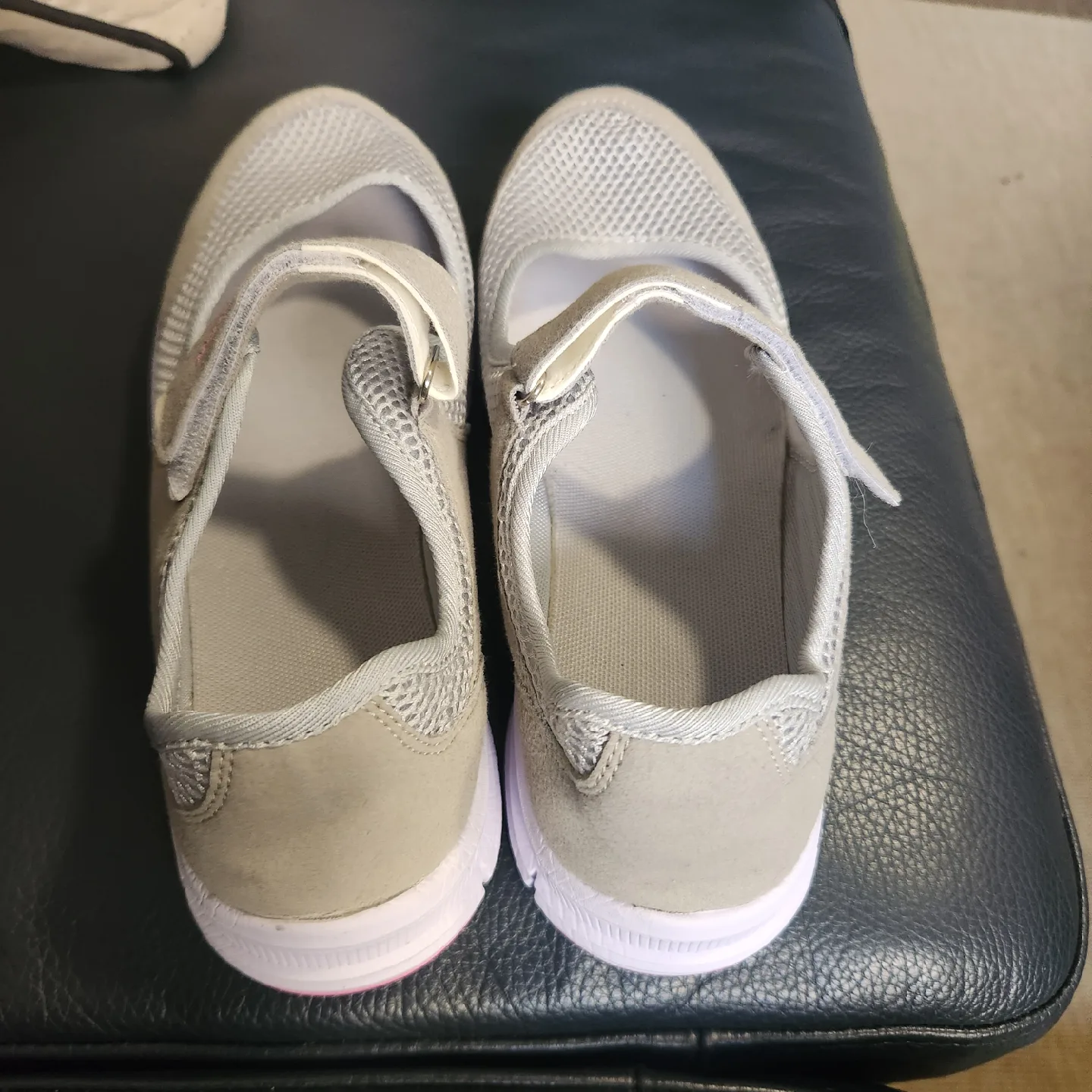 Fashion Grey Mary Jane Style Shoes - Size 39 image indicator(2)