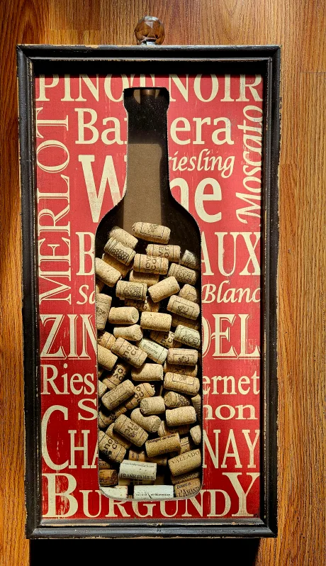 Wine Cork Holder Box 📦 thumbnail
