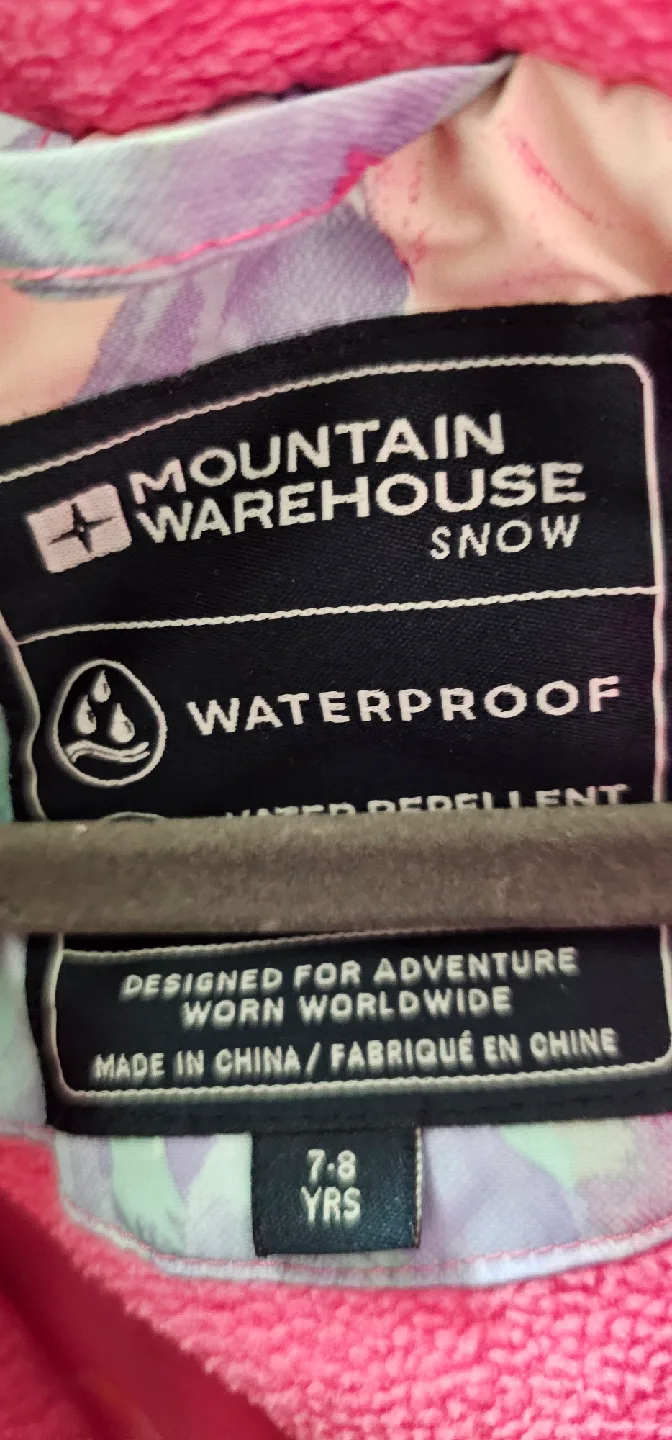 Mountain Warehouse Snowsuit - Size 7-8 YRS image indicator(6)