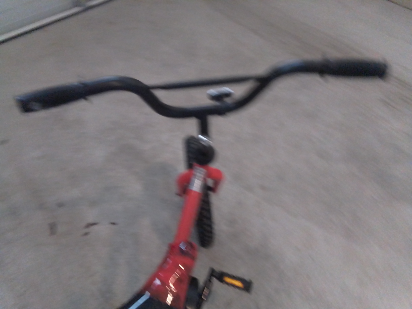 Red Kids Bike with Training Wheels - photo 5