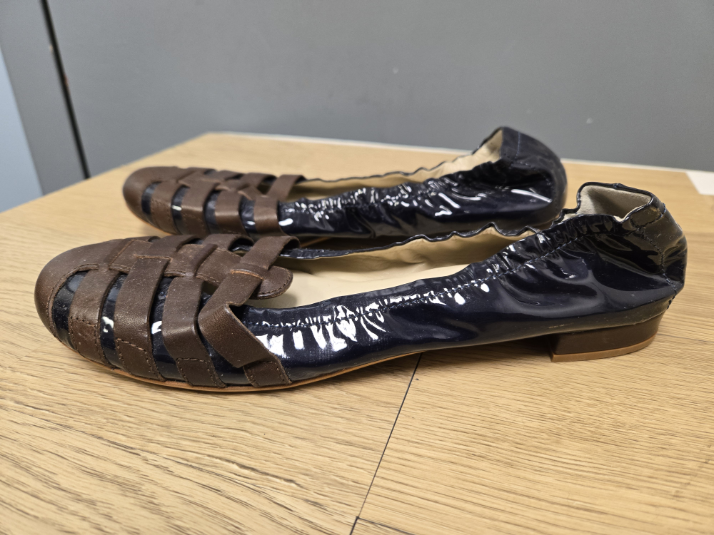 AGL Leather Ballet Flats - Size 39.5 - photo 3