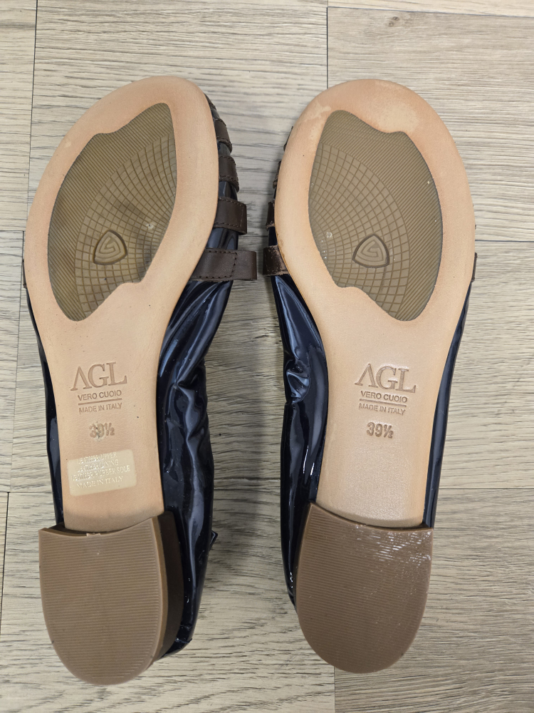AGL Leather Ballet Flats - Size 39.5 - photo 5