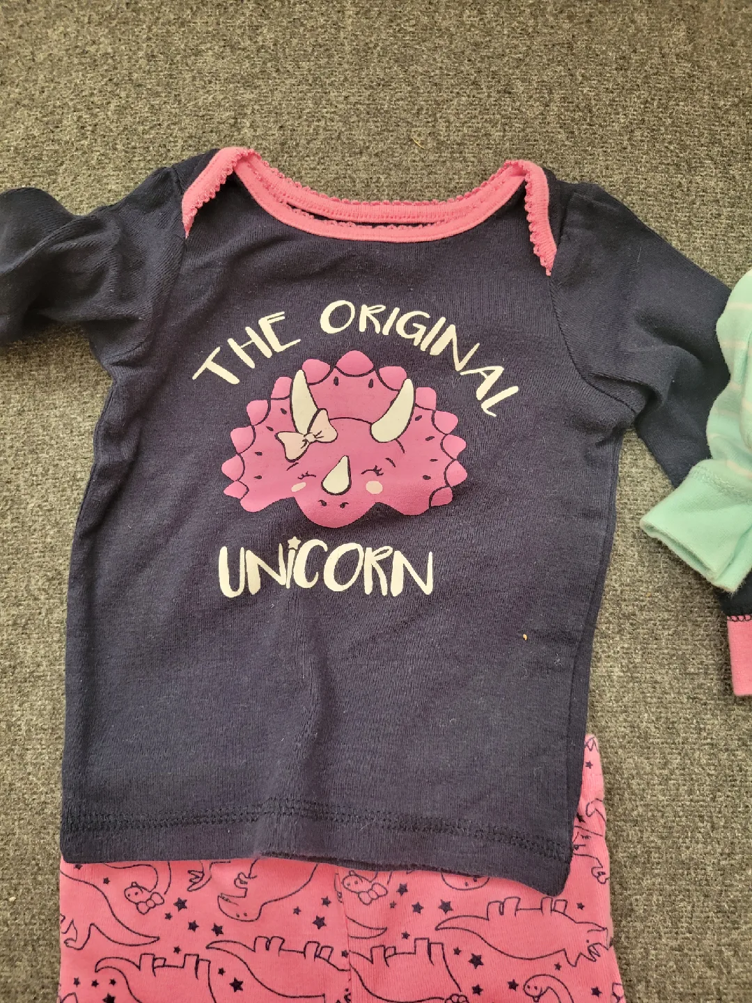 Baby Girl Pajama Sets - Unicorn Theme image indicator(2)