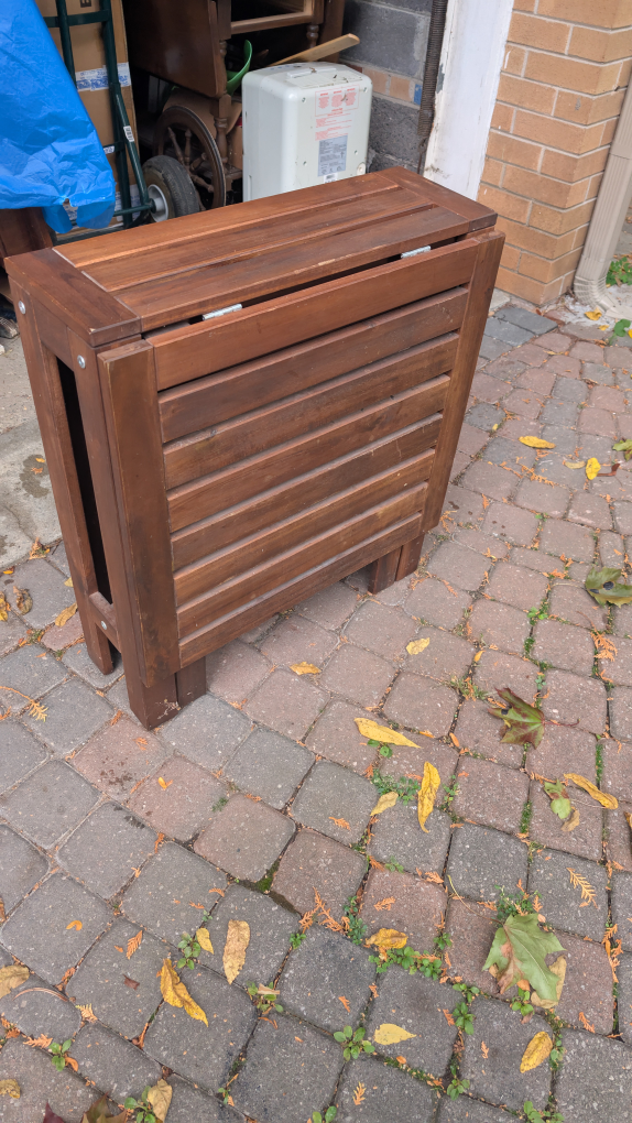 Folding Wooden Table