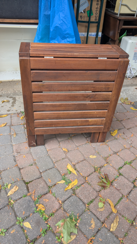 Folding Wooden Table - photo 2