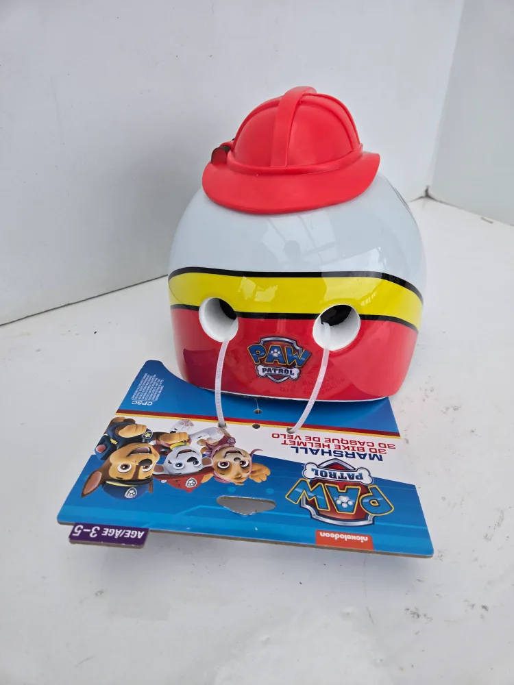 Kids toddlers bike helmet paw patrol Marshall size in photos image indicator(2)