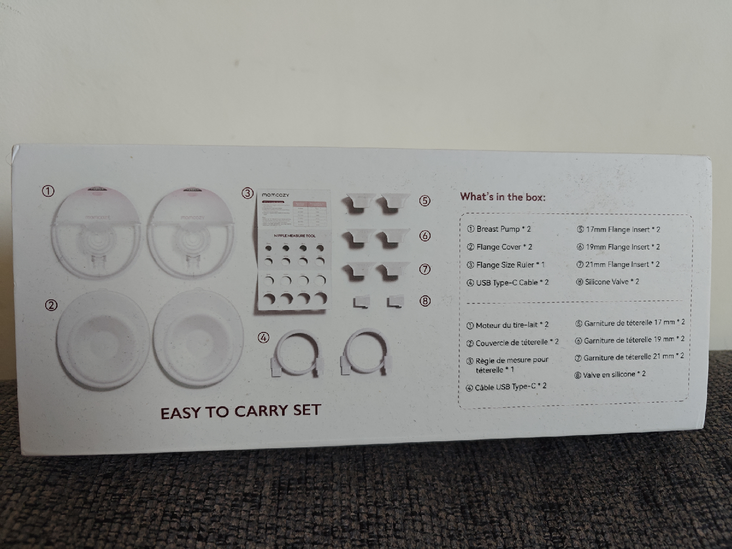 Momcozy M5-V Hands-free Breast Pumps - Double - photo 2