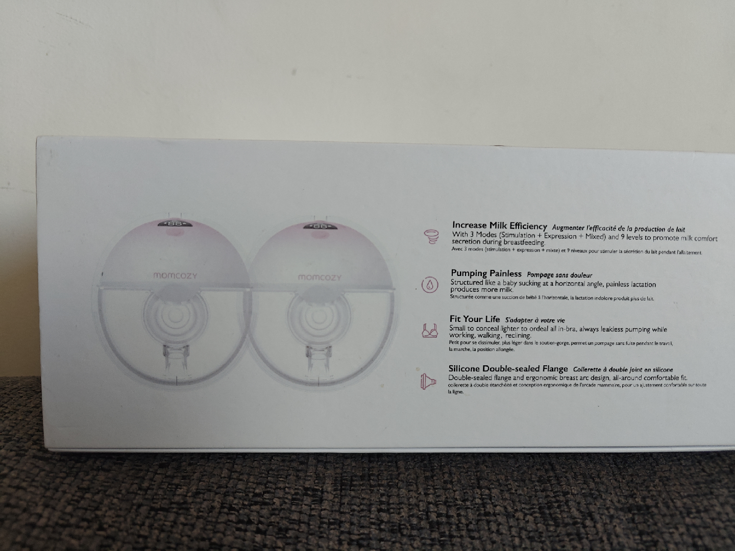 Momcozy M5-V Hands-free Breast Pumps - Double - photo 3