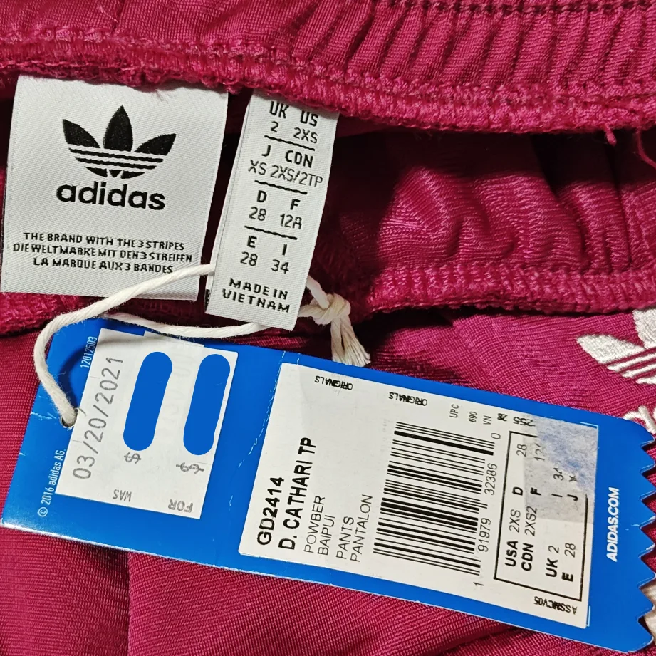 NWT adidas X Danielle Cathari Track Pants—2XS US image indicator(3)