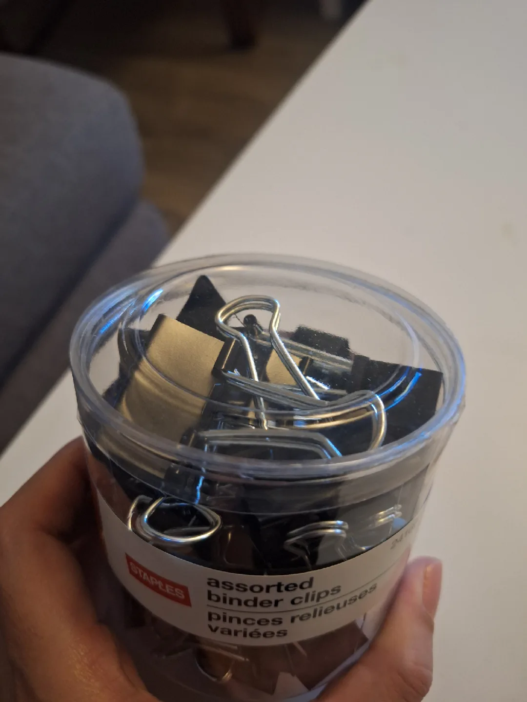 Staples Assorted Binder Clips - 60 count image indicator(3)