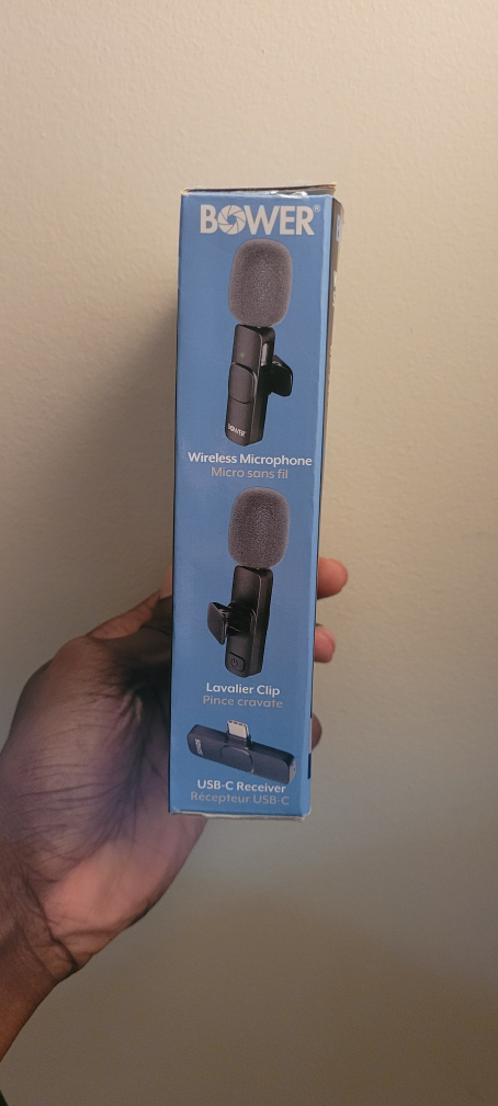 Bower Wireless Lavalier Microphone - New! - photo 3