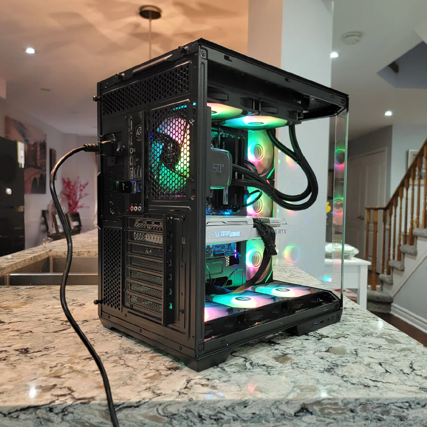 CUSTOM GAMING PC : Ryzen 5 7600 / RTX 3070 / 32GB RAM DDR5/ WIFi image indicator(6)