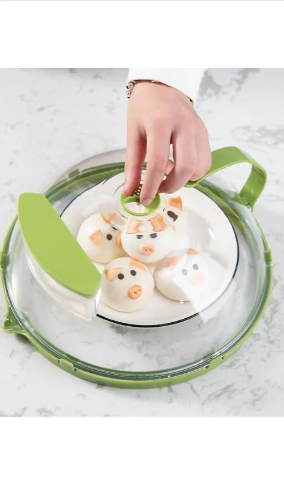 Food Cover with Handle image indicator(4)