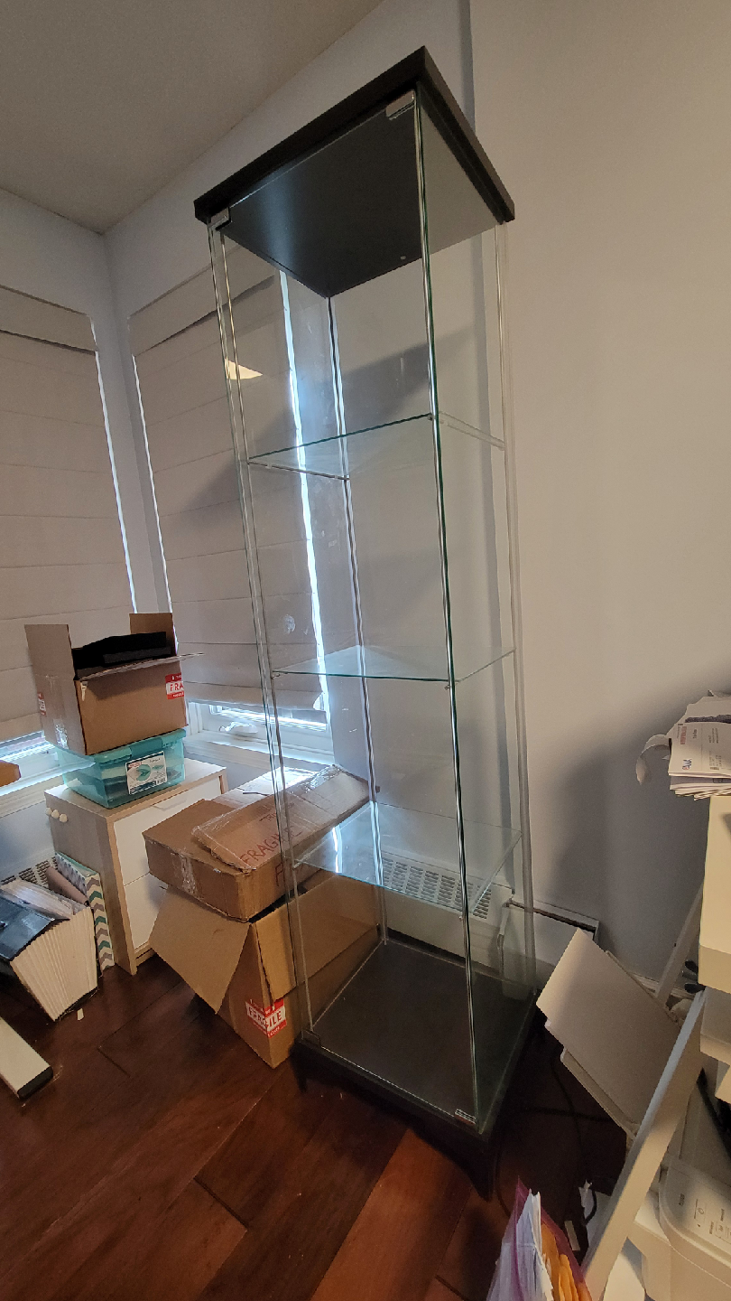 IKEA Detolf Glass Display Cabinet - photo 3