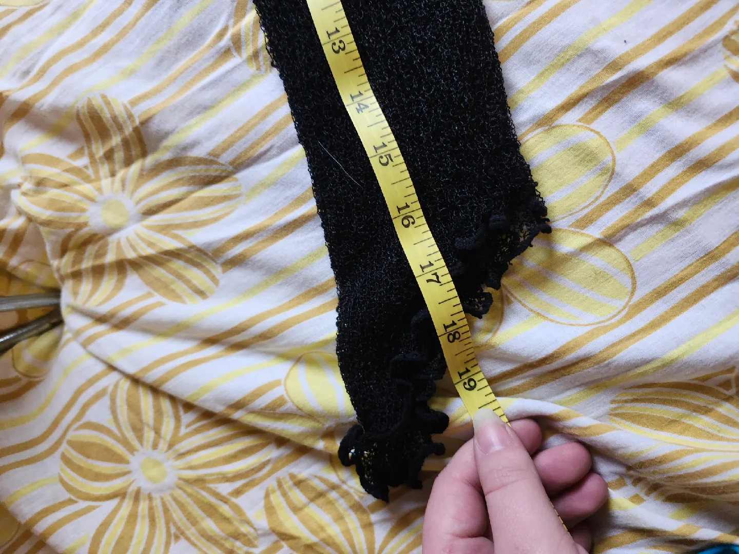 Black Tricotto wrap cardigan with ruffle sleeves image indicator(7)