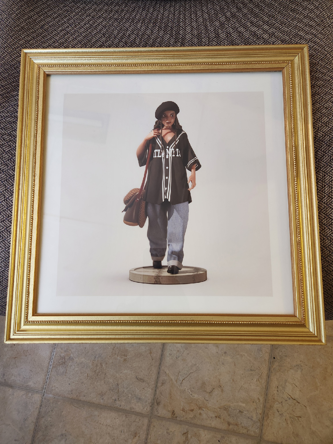 Poetic Justice Janet Jackson Print in Frame