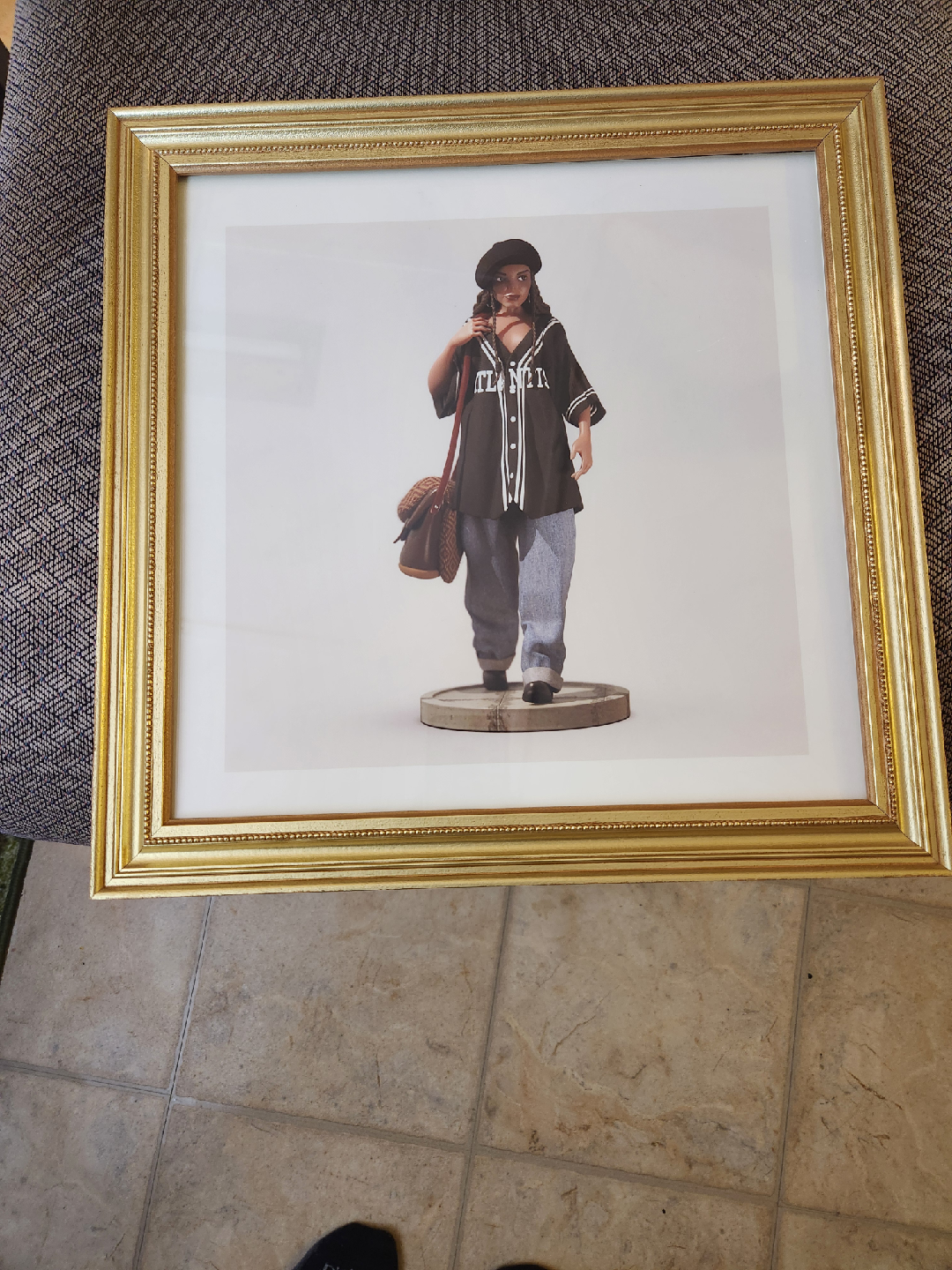 Poetic Justice Janet Jackson Print in Frame - photo 2