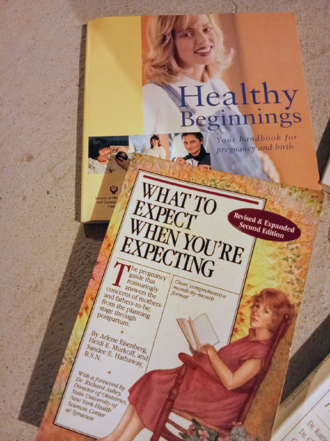Pregnancy & Birth Books: What to Expect, Healthy Beginnings - photo 3