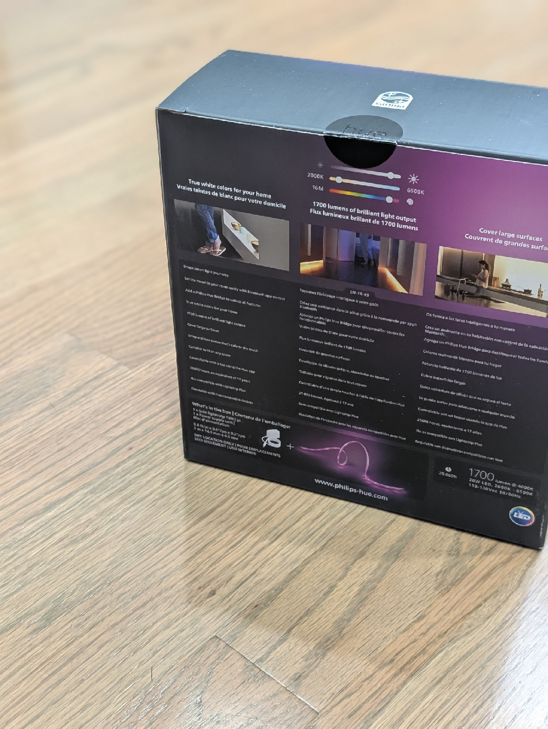 Philips Hue White & Color Ambiance 10ft Lightstrip - photo 2