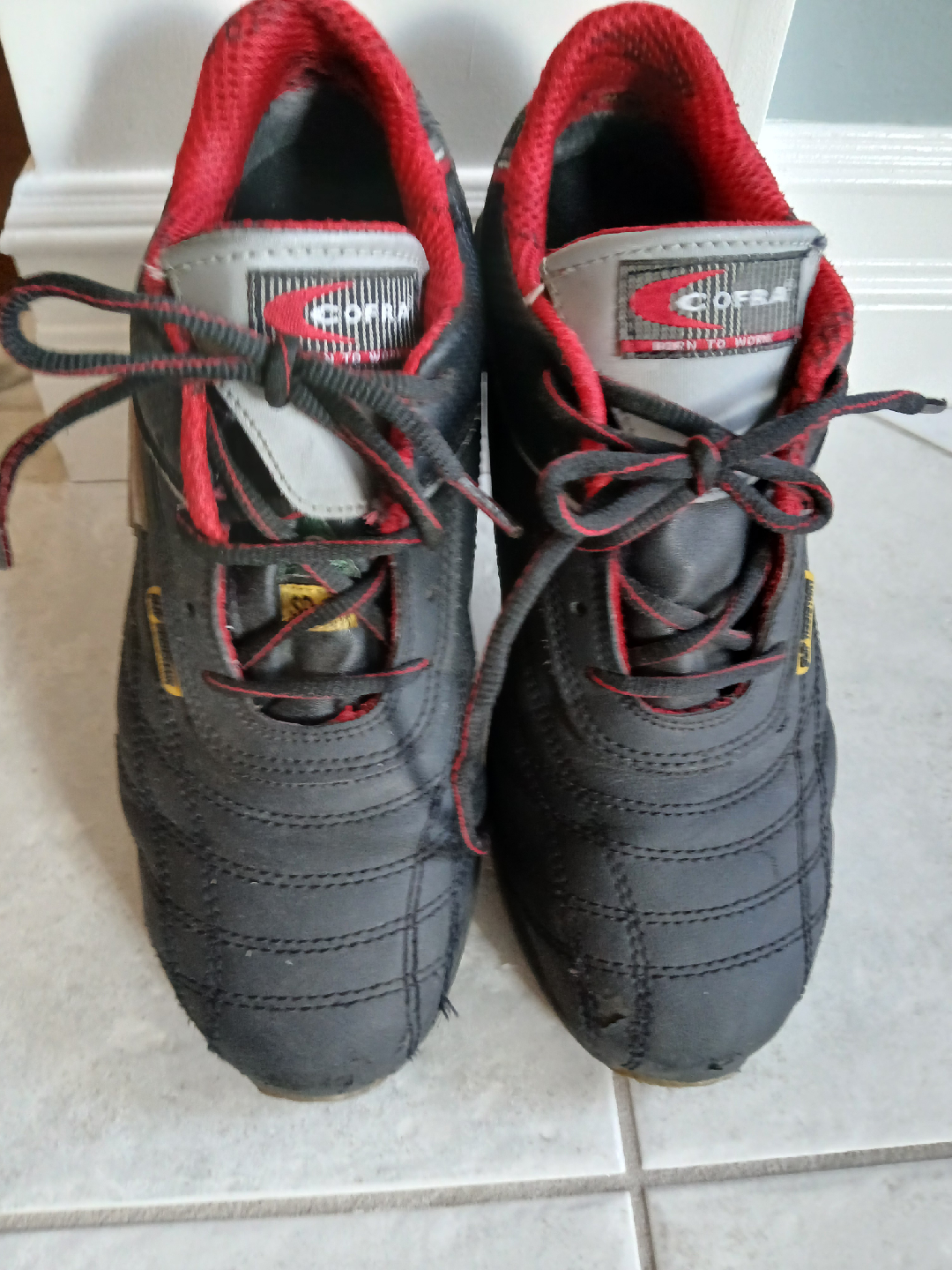Cofra Connolly Black Work Shoes - Size 8 - photo 5