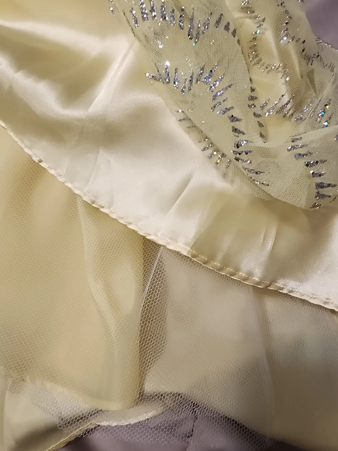 Yellow Formal Dress - Polyester image indicator(5)