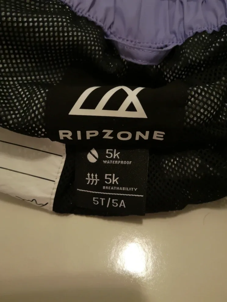 Ripzone Kids' Waterproof Rain Pants - Size 5T image indicator(3)