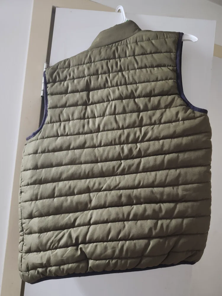 Aeropostale Kids Olive Green Puffer Vest - Size 10 image indicator(3)