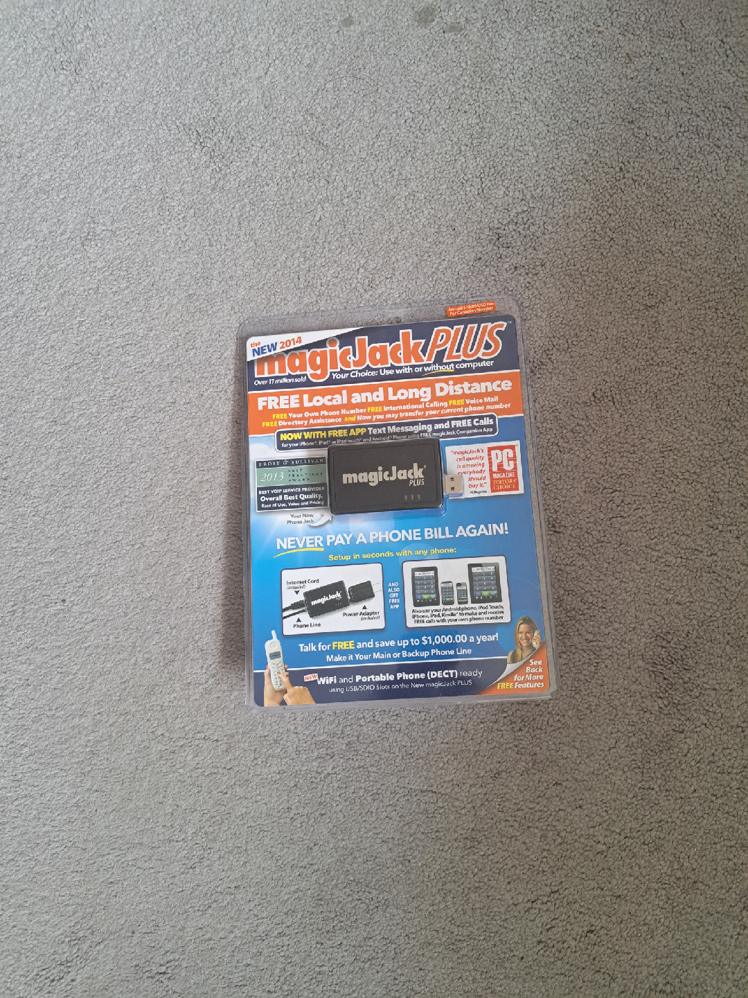 MagicJack PLUS - Free Local & Long Distance