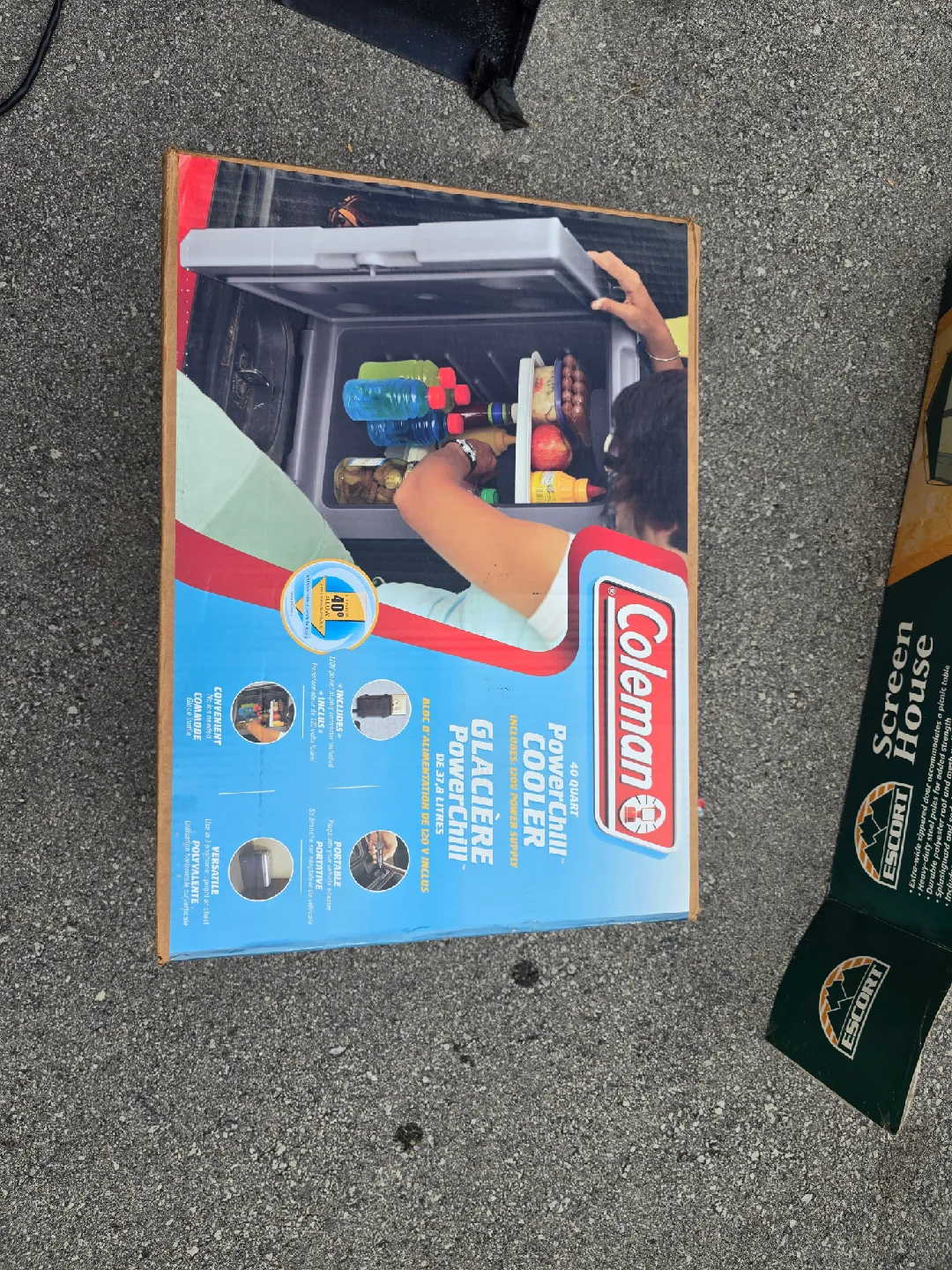 Coleman 40-Quart PowerChill Cooler - Like New! image indicator(2)