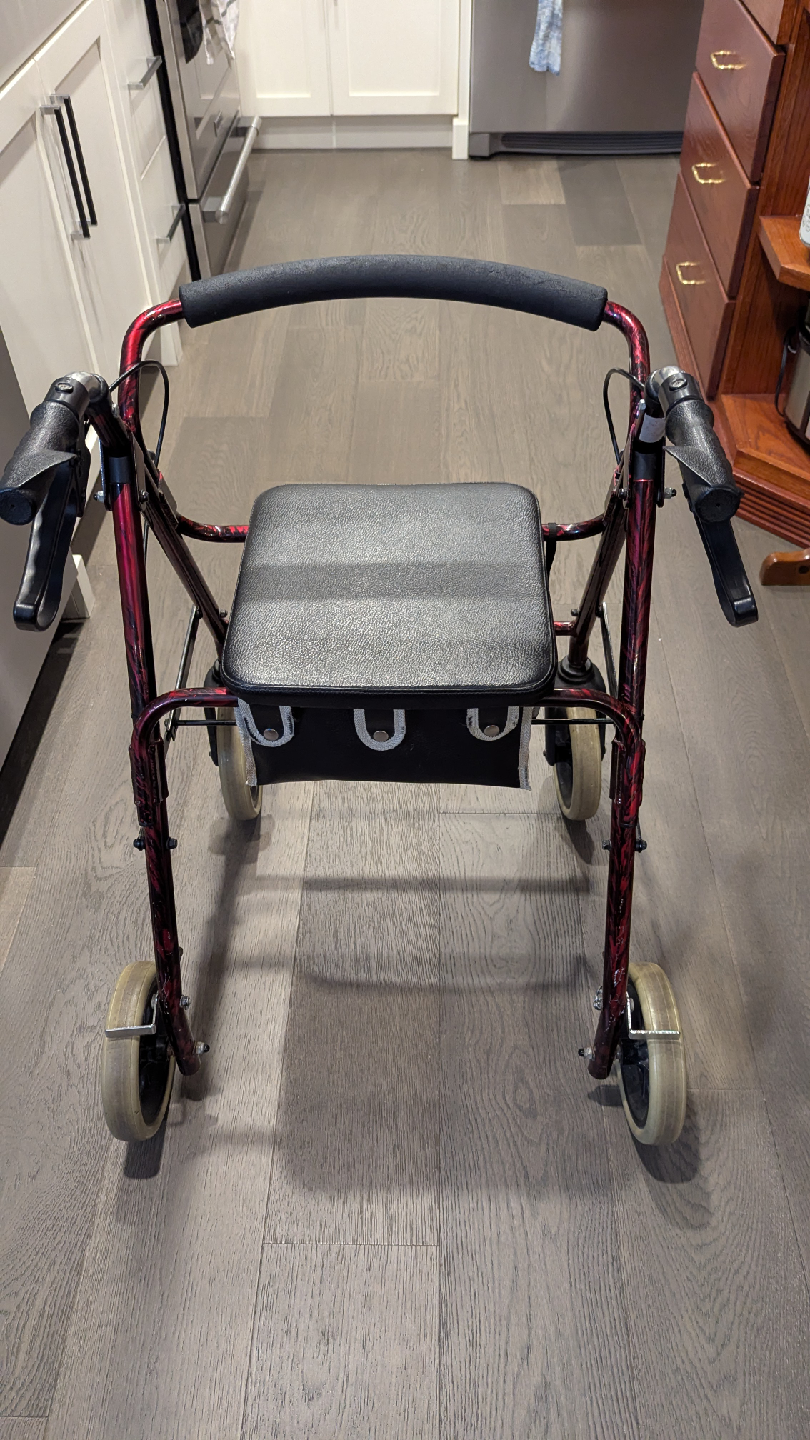Merits Aluminum Rollator Walker W462-1 - photo 4