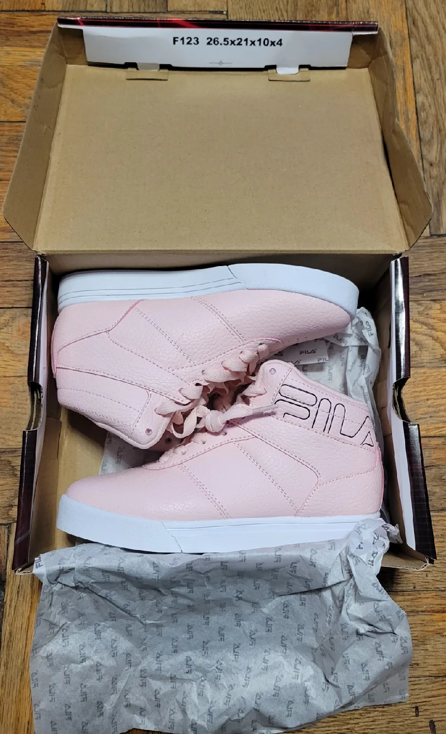 New Fila F123 High Top Sneakers - Size 1.5 image indicator(5)