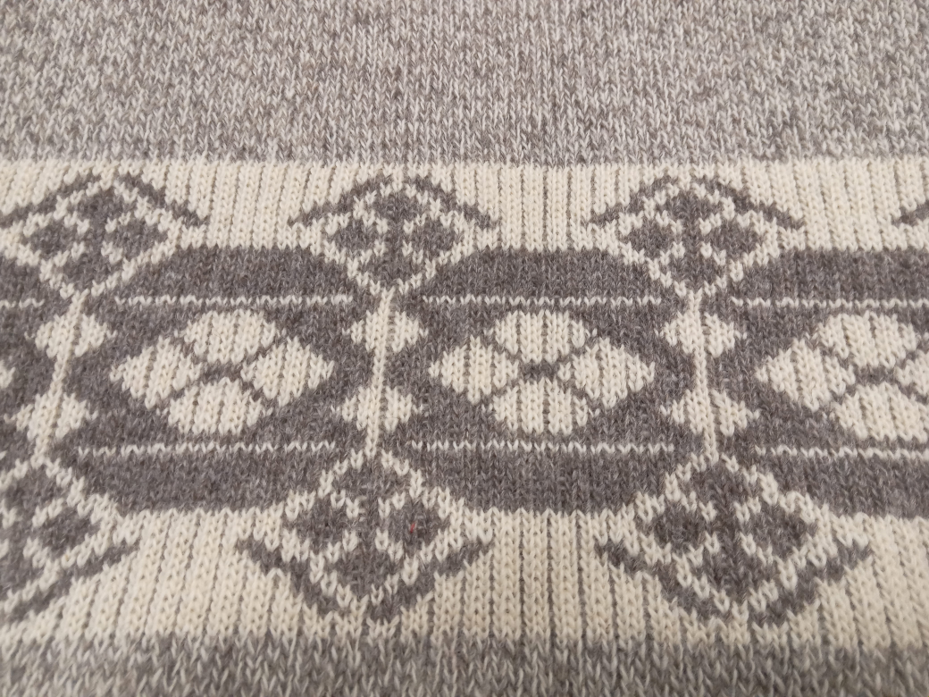 Maori Heretaunga Knitwear Wool Sweater - Size M - photo 3