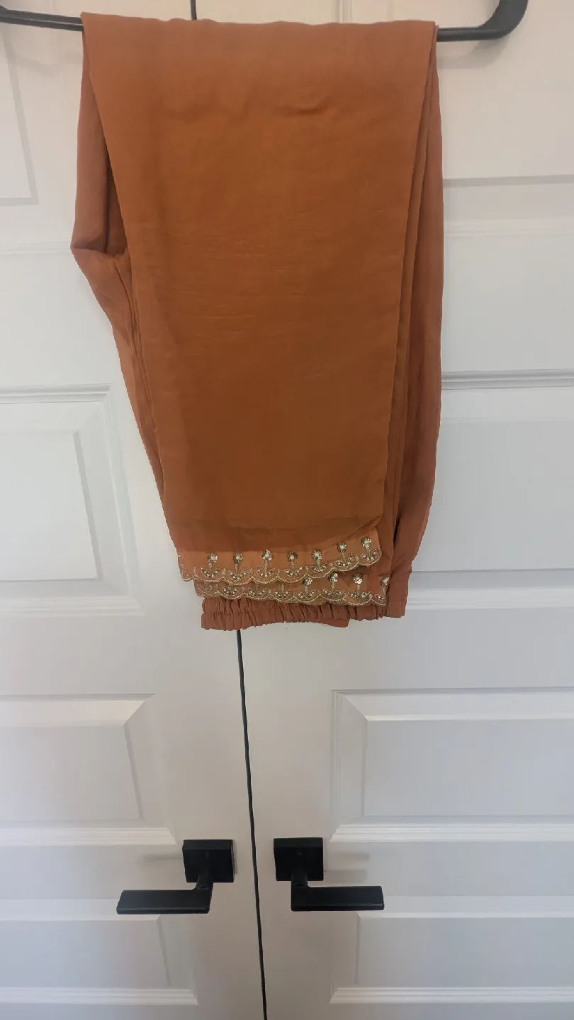 Rust Salwar Kameez Suit image indicator(2)