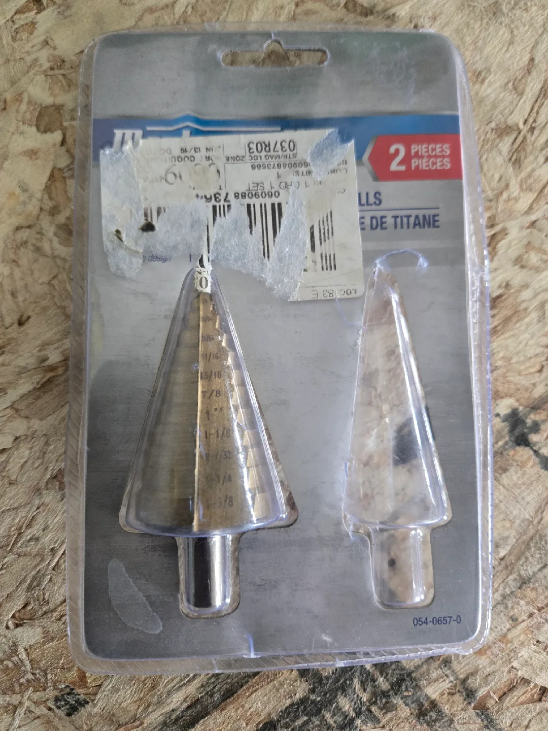 Mastercraft Titanium Step Drill Bit Set - 2 Pieces image indicator(5)