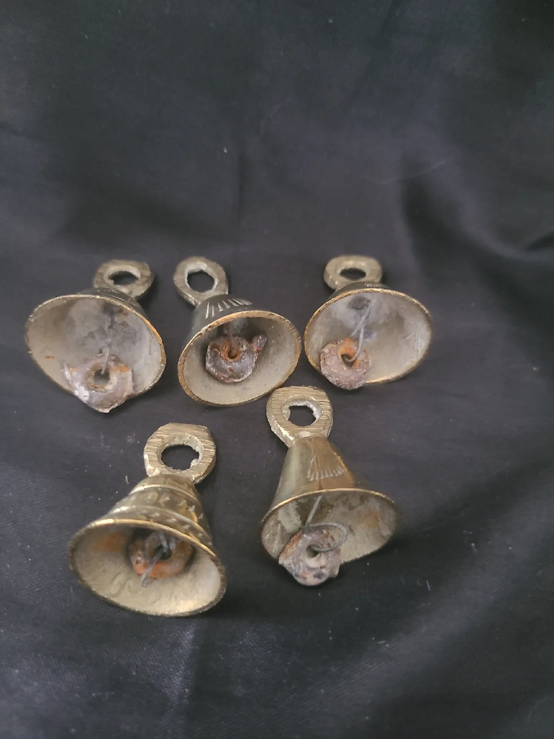 Miniture Brass Hand Bells image indicator(2)