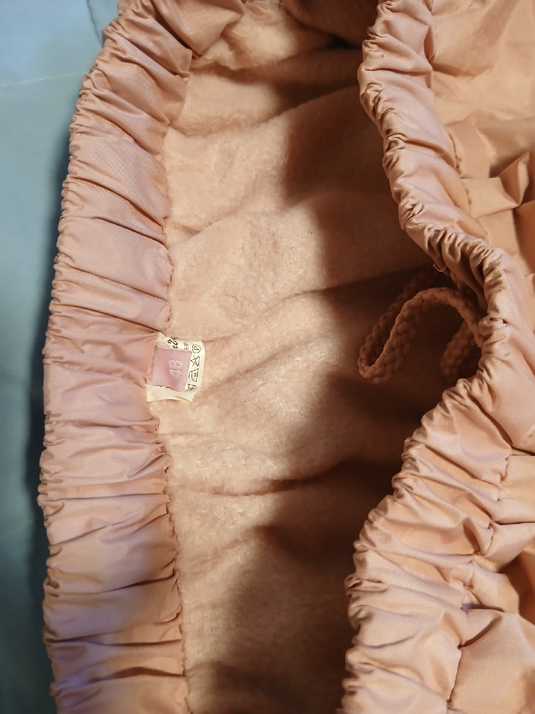 Women Large Peach-Pink Warm Pants - photo 2