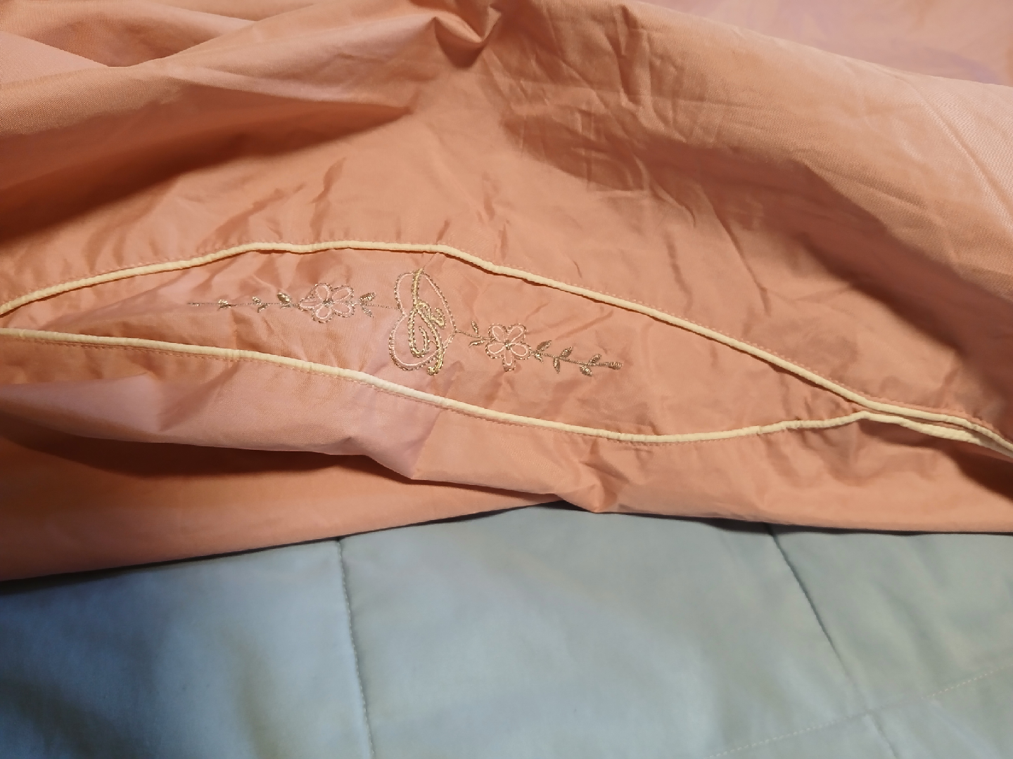 Women Large Peach-Pink Warm Pants - photo 4