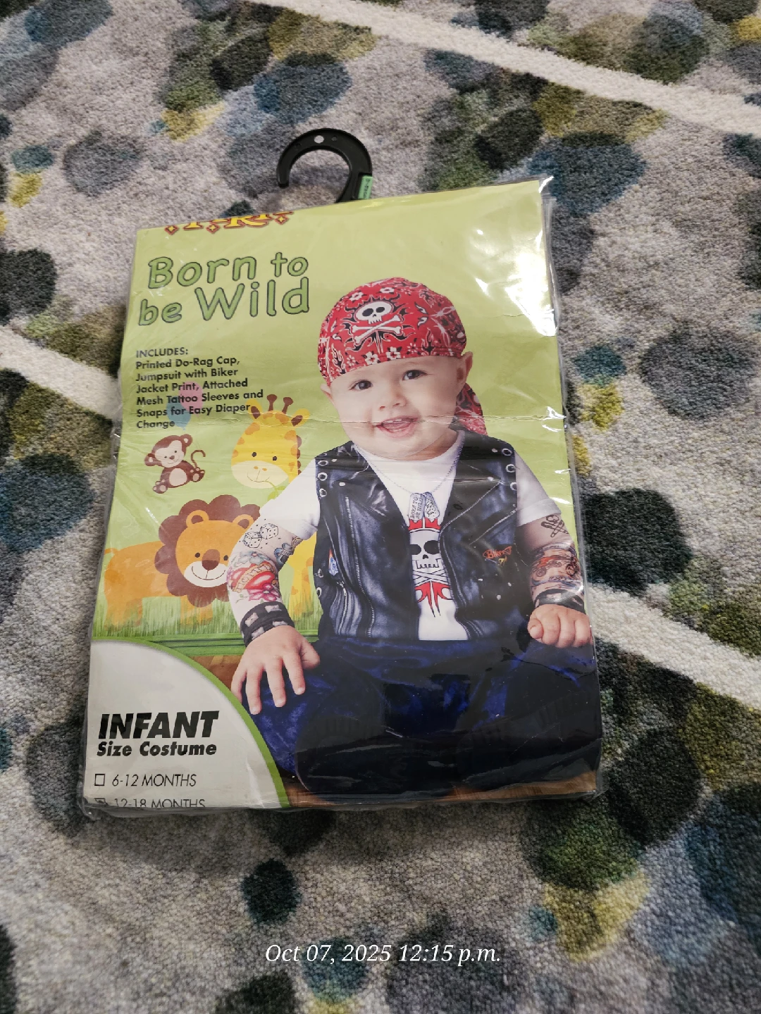 Born to be Wild Infant Costume (6-12 Months)