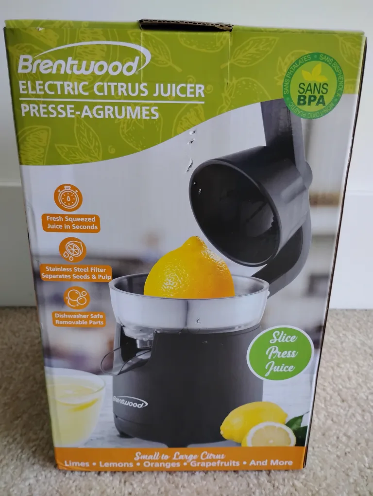Brentwood Electric Citrus Juicer image indicator(4)