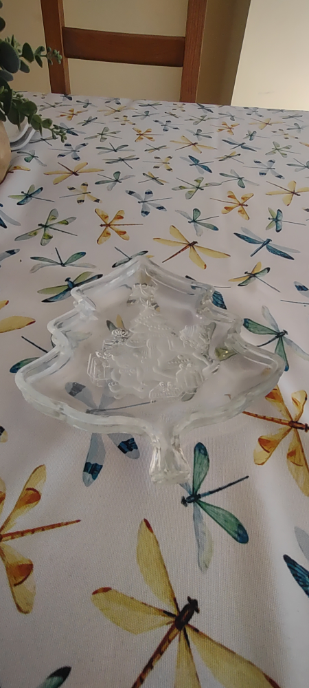 Christmas Tree Shaped Glass Serving Dishes (2) - photo 2
