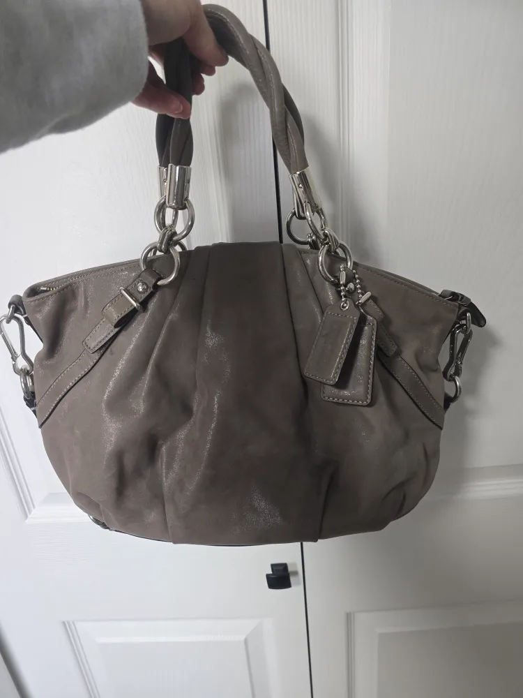 Coach Leather Hobo Bag