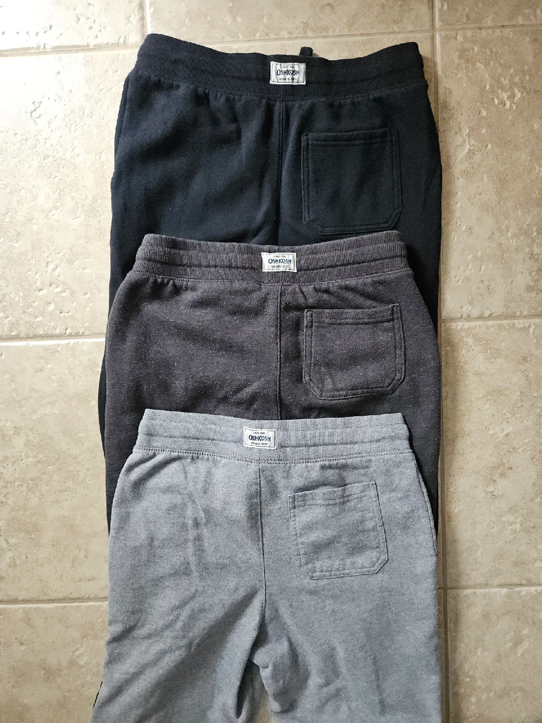Boys Size 12 OshKosh Jogger Pants (3 pair) image indicator(2)