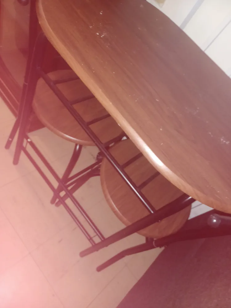 Dining Table with Chairs - Brown image indicator(2)