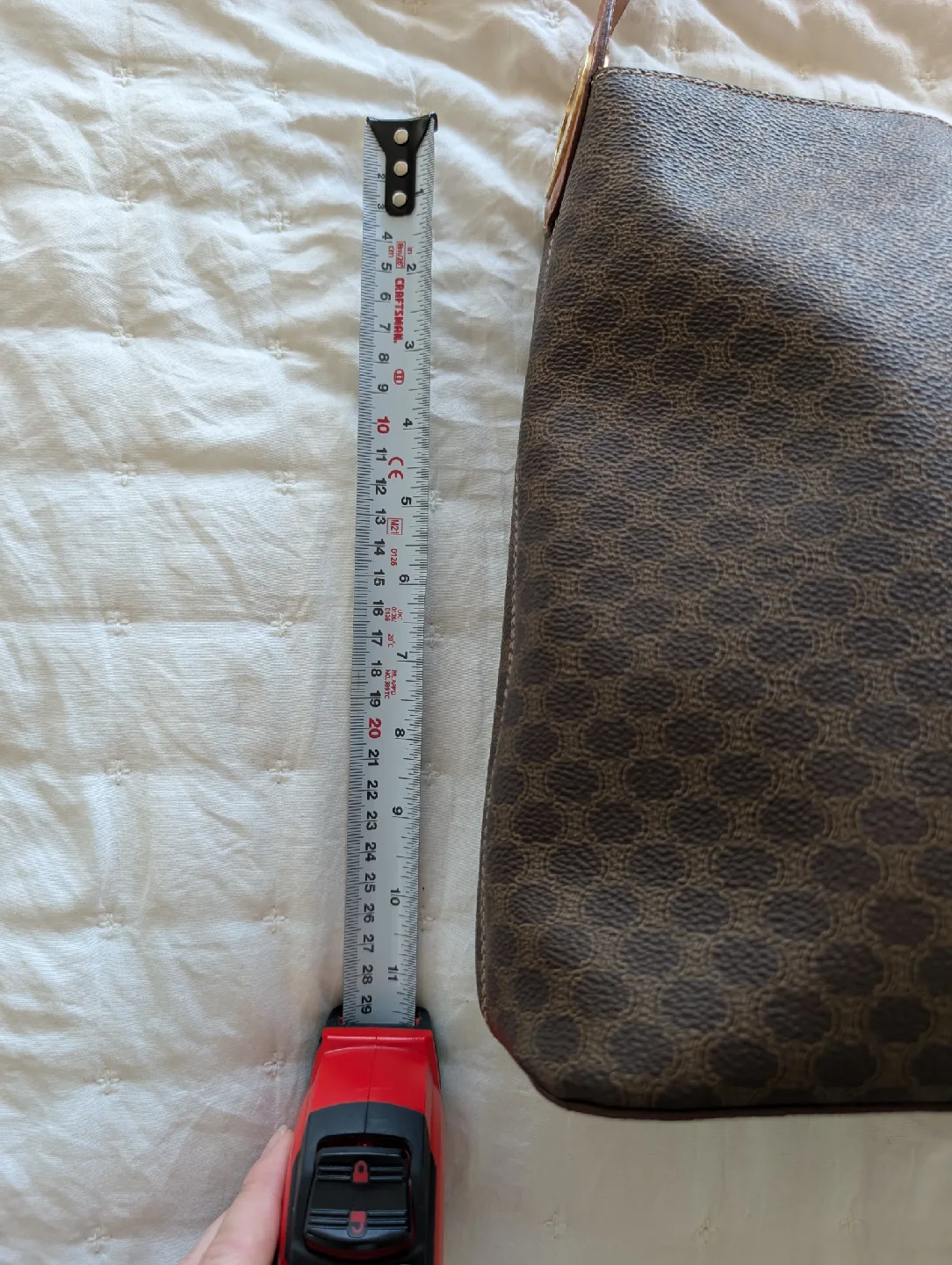 Vintage Celine Paris Macadam Tote Bag image indicator(9)