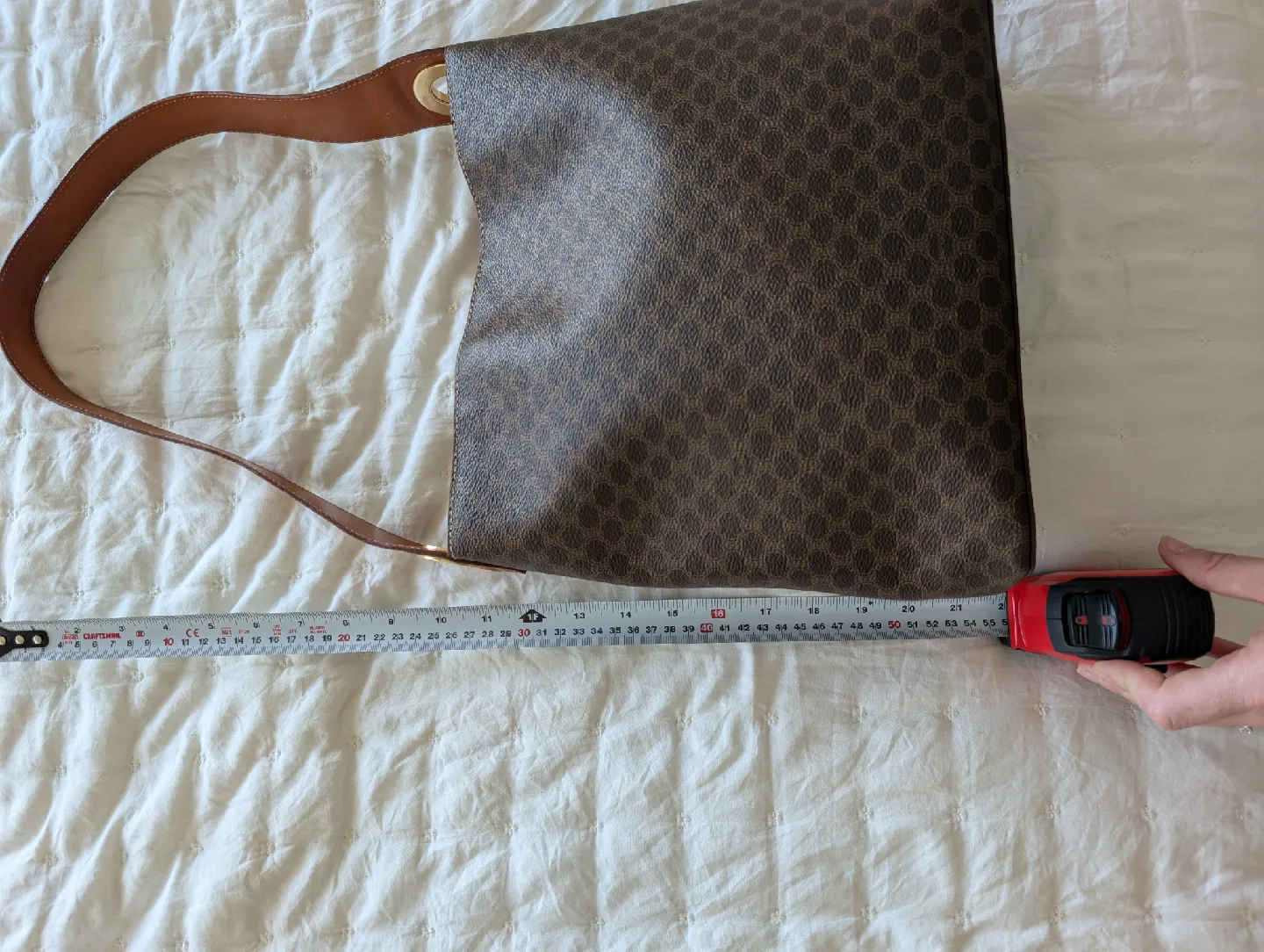 Vintage Celine Paris Macadam Tote Bag image indicator(10)