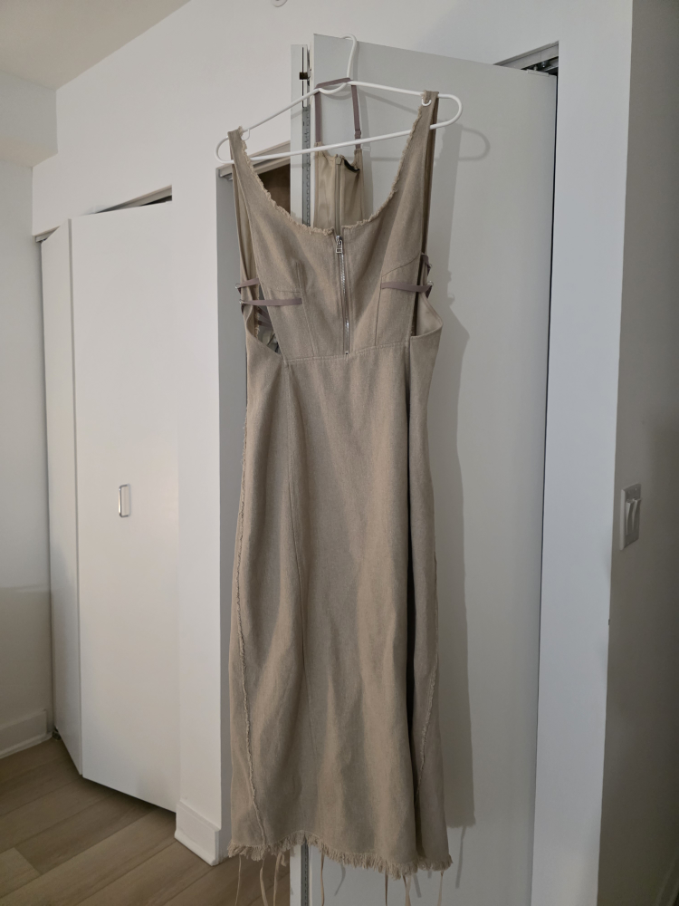Brand New Jacquemus Beige Dress Size 40 M/L