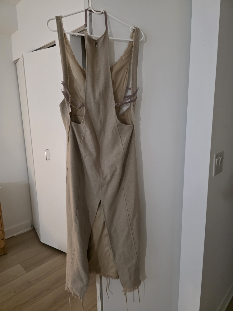 Brand New Jacquemus Beige Dress Size 40 M/L - photo 2