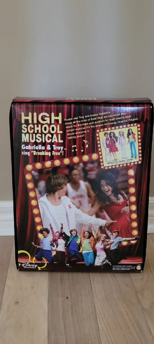 Disney High School Musical Gabriella & Troy Dolls (2007 Mattel) image indicator(6)