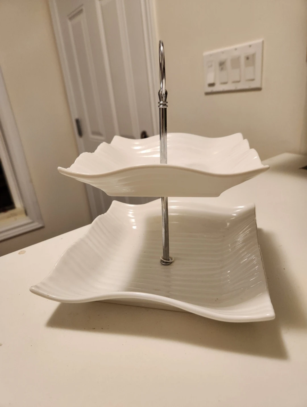 Two-Tiered Serving Stand